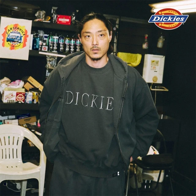 Dickies 日本支線-城市工裝系列－男款櫻桃紅純棉雙膝設