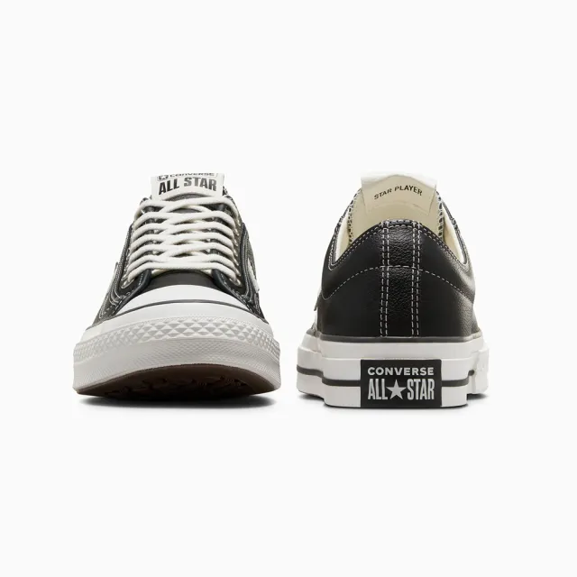 【CONVERSE】休閒鞋 男鞋 女鞋 帆布鞋 皮革 STAR PLAYER 76 OX 黑 A06204C