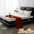 【LooCa】乳膠手工4.8雙簧護框硬式獨立筒床墊(加大6尺-送保潔墊)