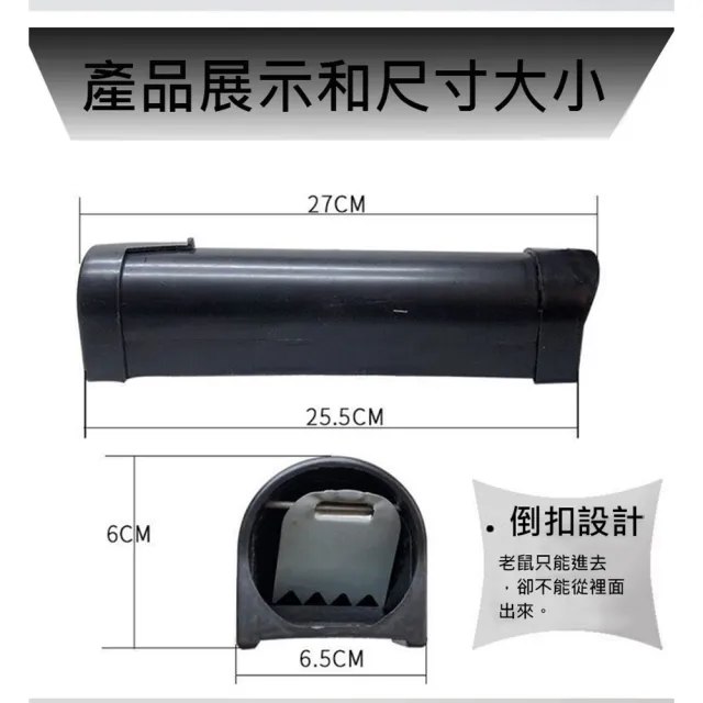【ROYAL LIFE 皇室生活】全自動家用連續捕鼠器(連續抓鼠/捕鼠器/捕鼠神器/滅鼠器/捕鼠籠)