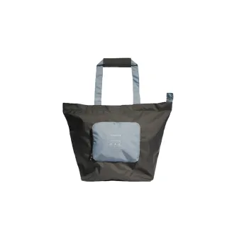 【MONOCOZZI】折疊行李拉桿袋-黑(登機包 手提包 託運包 旅行袋)