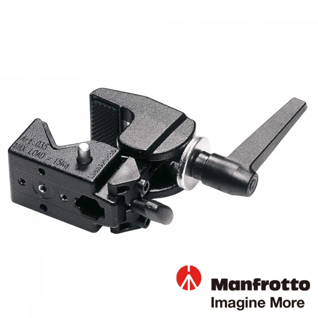 【Manfrotto 曼富圖】035C 萬用夾 M035C(公司貨)