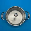 【ABM】Ellite系列 3層複合不鏽鋼雙耳湯鍋20cm 含蓋(全鍋身導熱均勻 三層不鏽鋼燉鍋)