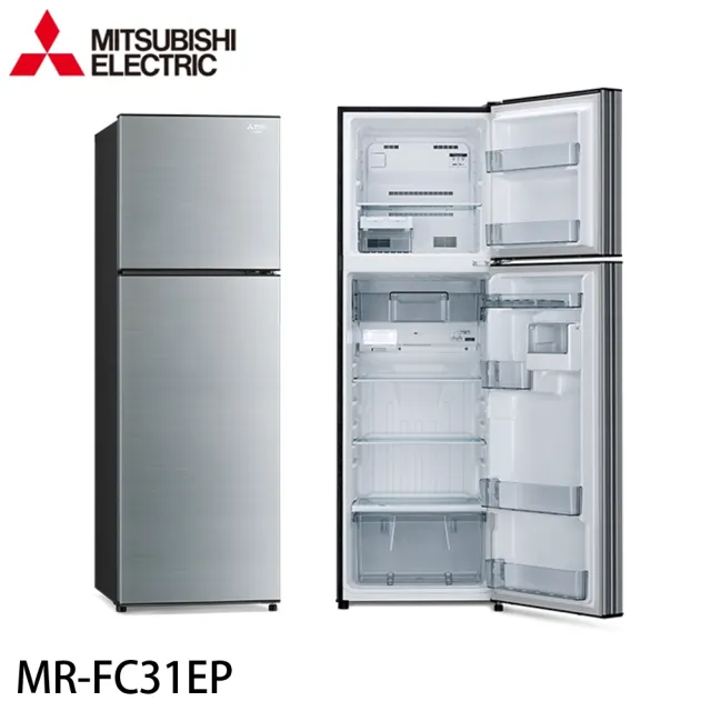 【MITSUBISHI 三菱】288L 泰製一級能效變頻右開2門冰箱(MR-FC31EP-SSL-C)