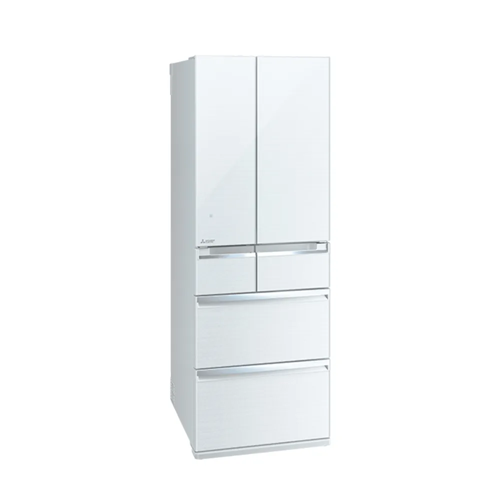 MITSUBISHI 三菱】525L 日製玻璃鏡面變頻六門冰箱(MR-WX53C-W MITSUBISHI 三菱】525L 日製玻璃鏡面變頻六門冰箱(MR-WX53C-W
