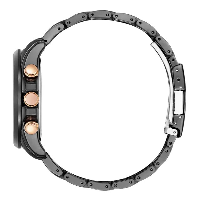 【CITIZEN 星辰】亞洲限定款 萬年曆 光動能電波錶 44.3MM(AT9128-87X)