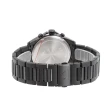【A|X Armani Exchange】黑色系 三眼計時 不鏽鋼錶帶 手錶 男錶 42mm(AX2601)