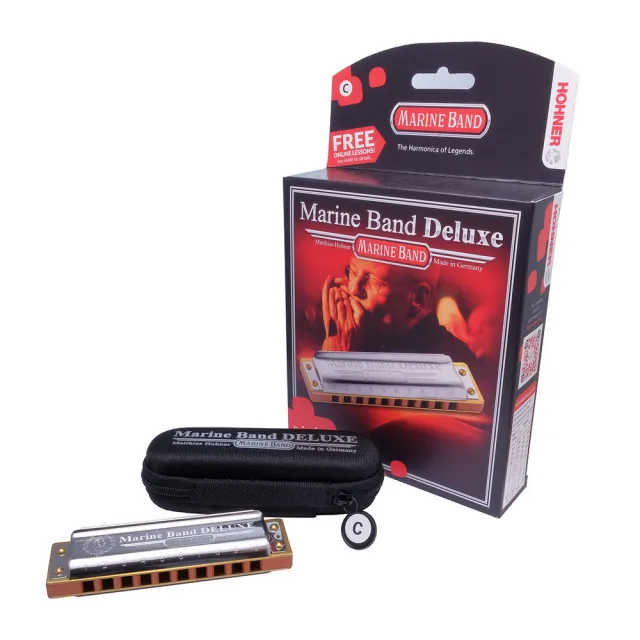 【Hohner和來】Marine Band Deluxe 2005/20 馬利樂團豪華版十孔口琴(Marine Band 傳奇經典再升級)