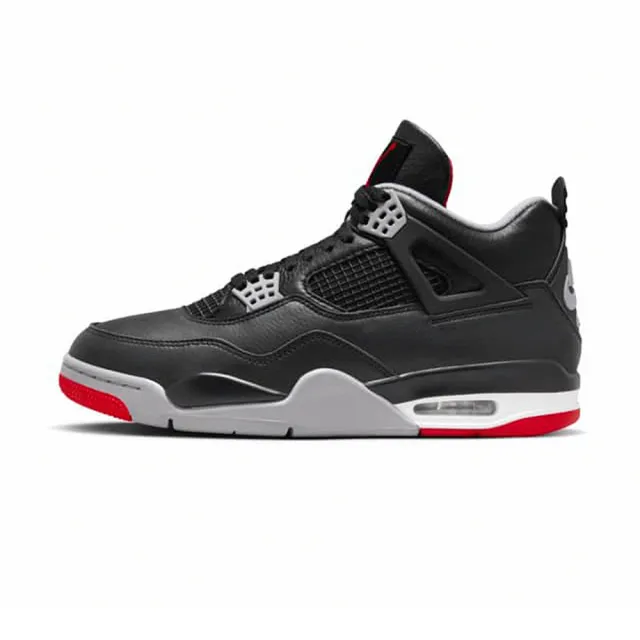 NIKE 耐吉】Air Jordan 4 Retro Bred Reimagined 黑公牛AJ4 男鞋休閒鞋