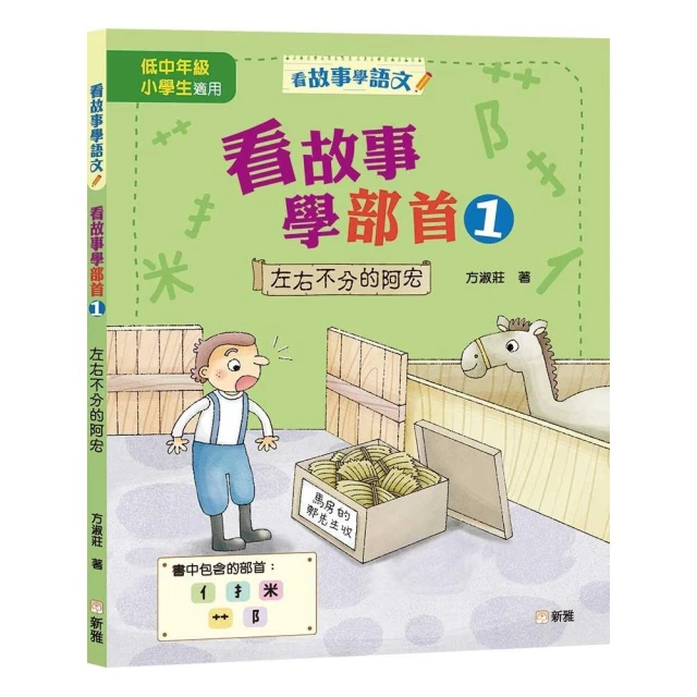 看故事學部首01：左右不分的阿宏