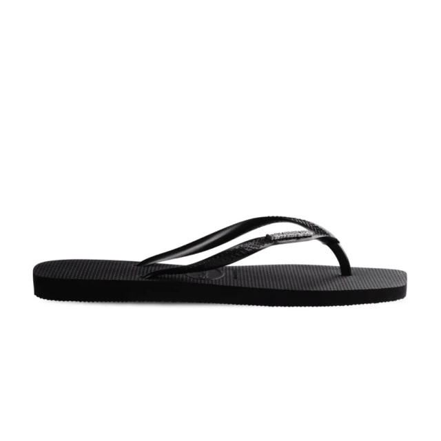 havaianas 哈瓦仕 Slim Square Logo 女鞋 鐵灰色 哈瓦仕 方形 拖鞋 4148257-2976W