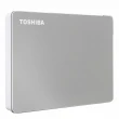 【TOSHIBA 東芝】Canvio Flex 2TB 2.5吋外接式硬碟(適用Mac .Win /Type-C傳輸線/銀)