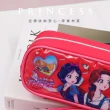 【收納王妃】Disney 迪士尼 浪漫公主 方型筆袋 筆袋 鉛筆盒 鉛筆袋(收納文具 超大容量 公主)