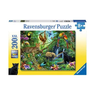 【Ravensburger】維寶拼圖 叢林動物 200片