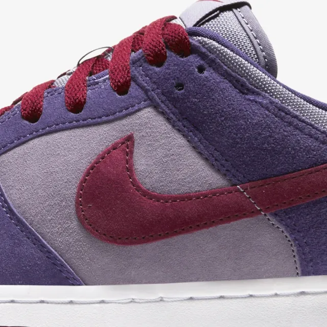 NIKE 耐吉】休閒鞋NIKE DUNK LOW PLUM 紫酒紅麂皮男款CU1726-500