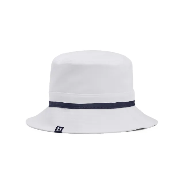 【UNDER ARMOUR】UA 男女同款 Driver Golf 休閒帽_1383483-100(白色)