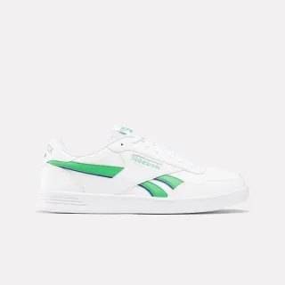 【REEBOK】Court Advance 男 休閒鞋 經典 網球鞋 皮革 緩震 舒適 穿搭 白綠(100074276)
