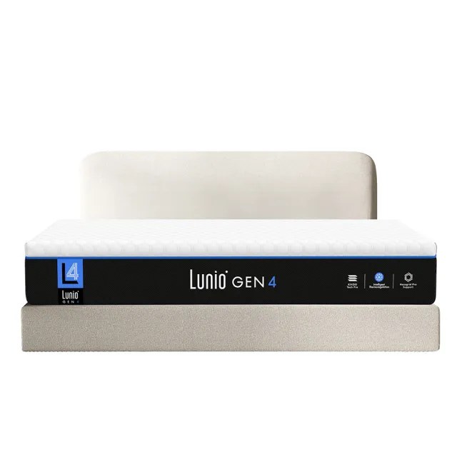 【Lunio】Gen3Pro石墨烯雙人5尺乳膠床墊(6 段人體釋壓 涼感透氣 防蟎又吸震)