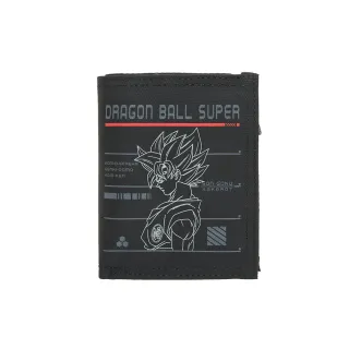 【OUTDOOR 官方旗艦館】DRAGON BALL SUPER七龍珠超-悟空對折短夾-黑色(超級賽亞人X流行元素)