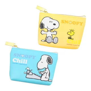 【收納王妃】SNOOPY 史努比 好心情 皮質造型零錢包 零錢包 收納袋 零錢袋(收納小物 收納包)