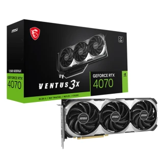 【MSI 微星】GeForce RTX 4070 VENTUS 3X E 12G 顯示卡