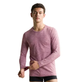 【遠東FET】男款輕磨毛舒柔長袖保暖上衣