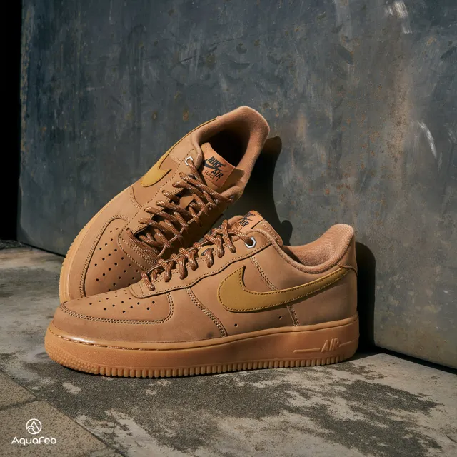 NIKE 耐吉】Air Force 1 07 WB Wheat 男鞋小麥色AF1 低筒運動休閒鞋