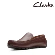 【Clarks】男鞋 Oswick Plain優質皮革莫卡辛開車鞋(CLM66683C)