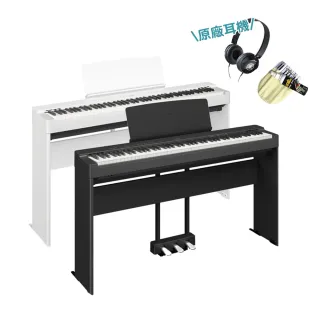 【Yamaha 山葉音樂】P225 88鍵 數位鋼琴 電鋼琴(贈原廠耳機/保養油/原保15個月/全新公司貨)