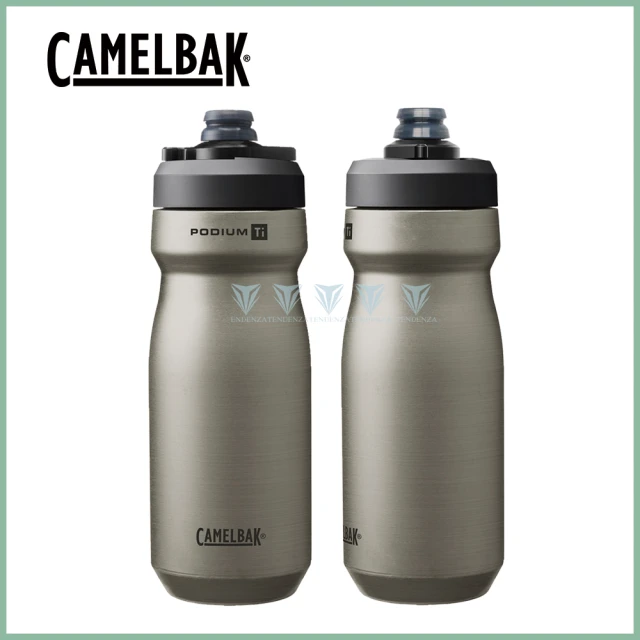 CAMELBAK 530ml Podium 鈦 競速輕量真空保冰單車水瓶(Camelbak / 全新設計 / 自行車水壺 / 保冷款)