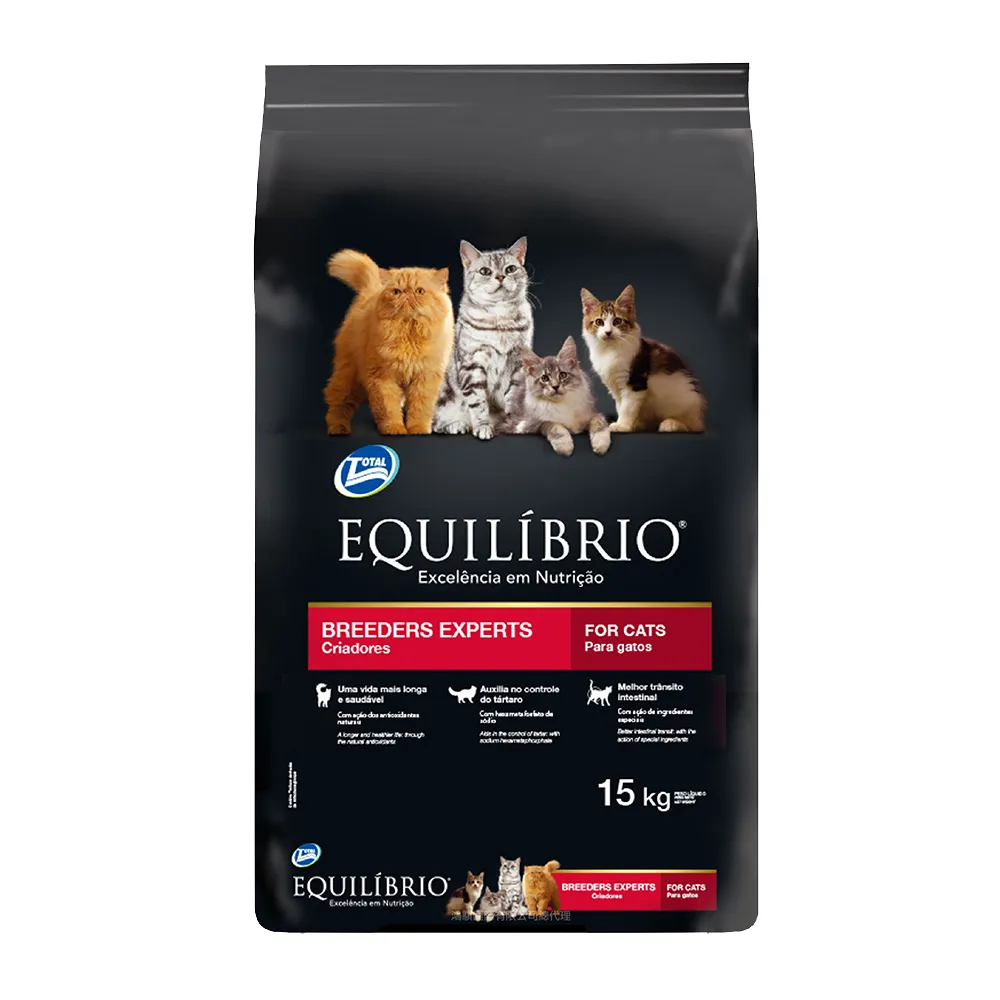 【EQUILIBRIO尊爵】幼貓機能天然糧-15kg(TOTAL / EQ / 飼料)