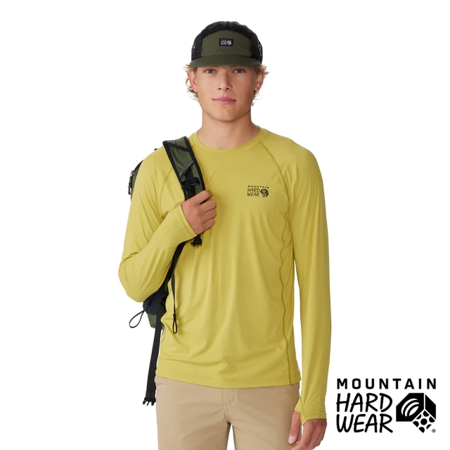 Mountain HardwearMountain Hardwear Crater Lake Long Sleeve Crew Men 防曬長袖排汗衣 男款 淺橄欖綠 #1982421