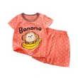 【JoyNa】兒童純棉短袖 兩件式家居服套裝(男童女童 上衣 短褲 圓領套裝)