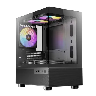 【Antec】CX200M RGB M-ATX電腦機殼(黑色)