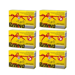 【RENOVA】Renova彩色芬香袖珍包紙手帕-芒果奶昔- 6組(1組有6包 共有36包 9抽/包)