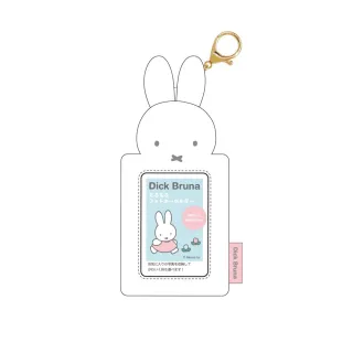 【小禮堂】Miffy 米飛兔 拍立得卡片收納套吊飾 - 大頭款(平輸品)