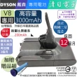 【清日電子】Dyson 戴森 V8 SV10 3000mAh 吸塵器專用真台灣製造電池 Absolute Animal fluffy+