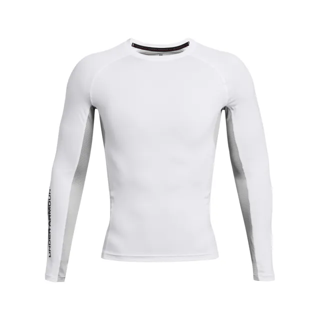 【UNDER ARMOUR】UA 男 MFO HG Vent 長袖T-Shirt_1383330-100(白色)