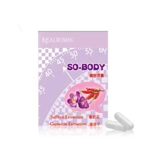 【Realwoman 美妍世家】SO-BODY纖塑膠囊x1盒(30顆/盒)