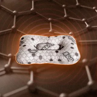 【Embrace 英柏絲】石墨烯恆溫循環 舒鼾枕 紅外線 止鼾 抗菌 可水洗 台灣製(人體工學)