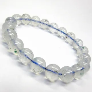 【小樂珠寶】頂級藍玉髓 手珠手鍊少有大粒徑款Q15(達到內心平靜和平衡)