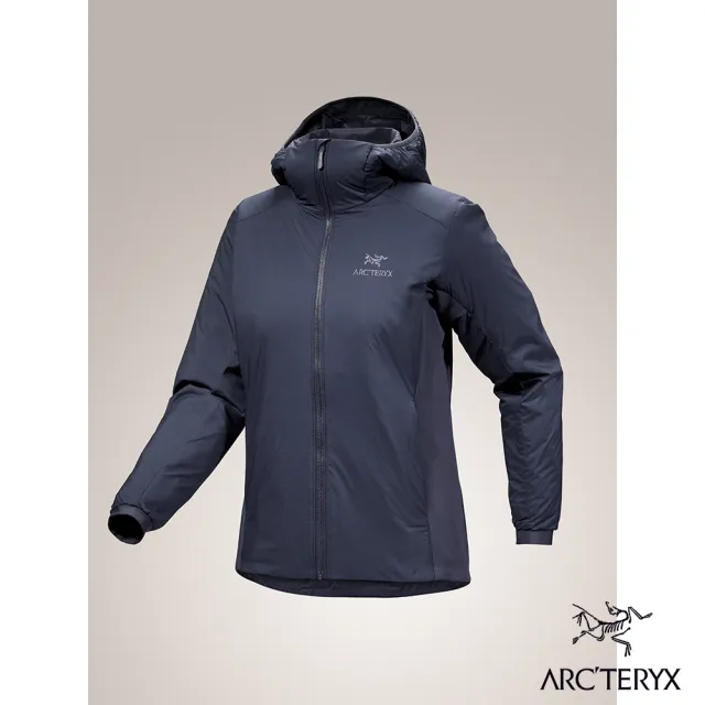 【Arcteryx 始祖鳥官方直營】女 Atom 化纖外套(黑寶石)