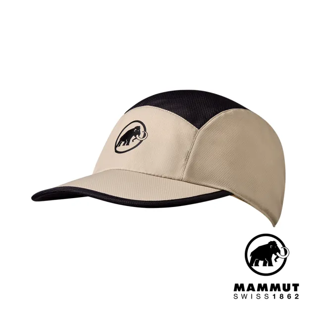 【Mammut 長毛象官方直營】Aenergy Light Cap 輕量遮陽鴨舌帽 薩凡納褐/黑 #1191-01321