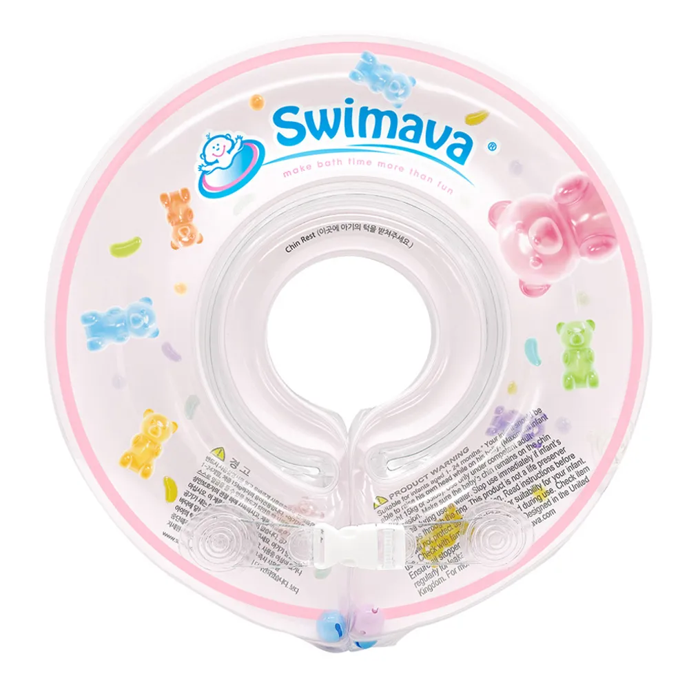 【Swimava】軟糖熊嬰兒游泳脖圈-標準尺寸(寶寶泳圈)