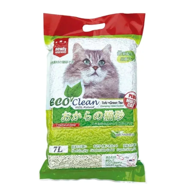 【ECO艾可】豆腐貓砂  7L（約2.8公斤）*6入(豆腐貓砂)