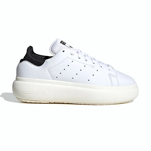 adidas 愛迪達 Stan Smith Pf W 女鞋 白黑色 經典 三葉草 增高 厚底 休閒鞋 IE0450