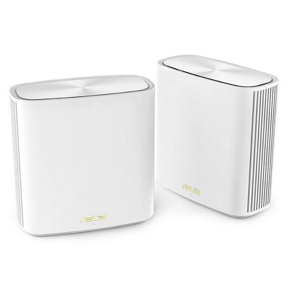 【ASUS 華碩】2入 ★ WiFi 6 雙頻 AX5400 Mesh 路由器/分享器 (ZenWiFi XD6S) -白