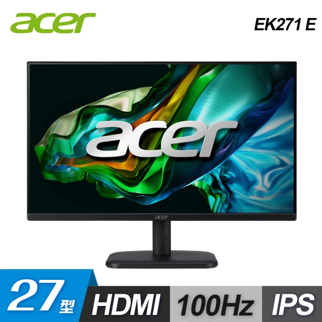 Acer 宏碁 EK271 E 27型 100hz IPS 
