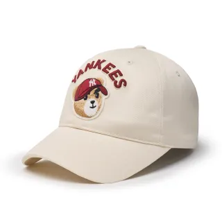 【MLB】可調式硬頂棒球帽 Mega Bear系列 紐約洋基隊(3ACPDB14N-50CRD)