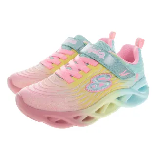 【SKECHERS】女童系列 燈鞋 TWISTY BRIGHTS(303711LLPMT)